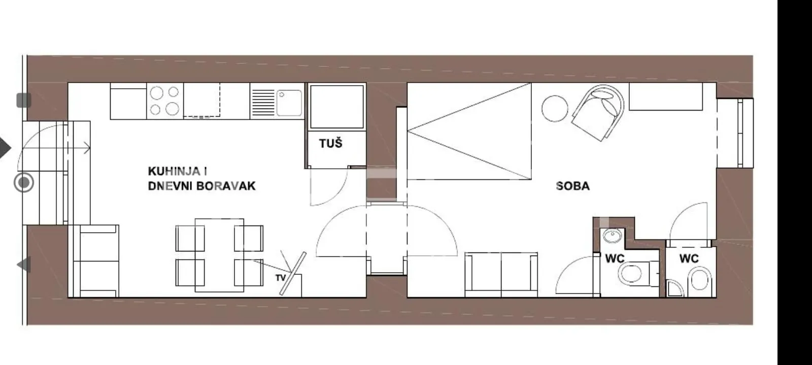 prodaja, ulični lokal, centar, vodnikova , 43m2 - slika 14