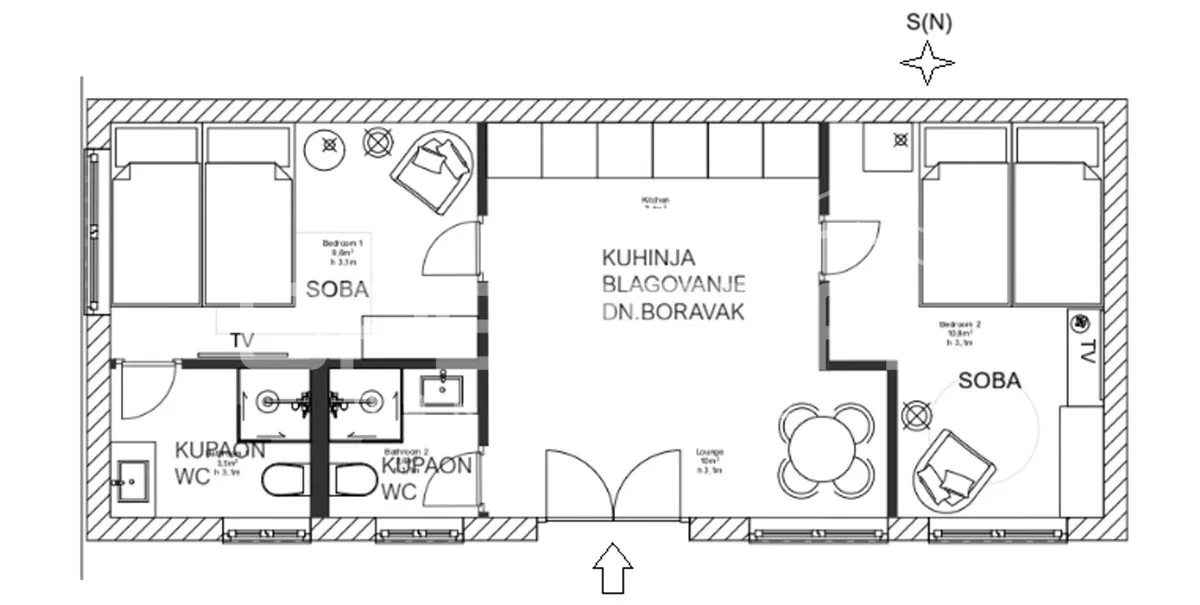 prodaja, stan/dvorišna kuća, zagreb, donji grad/centar, 44 m2 - slika 12