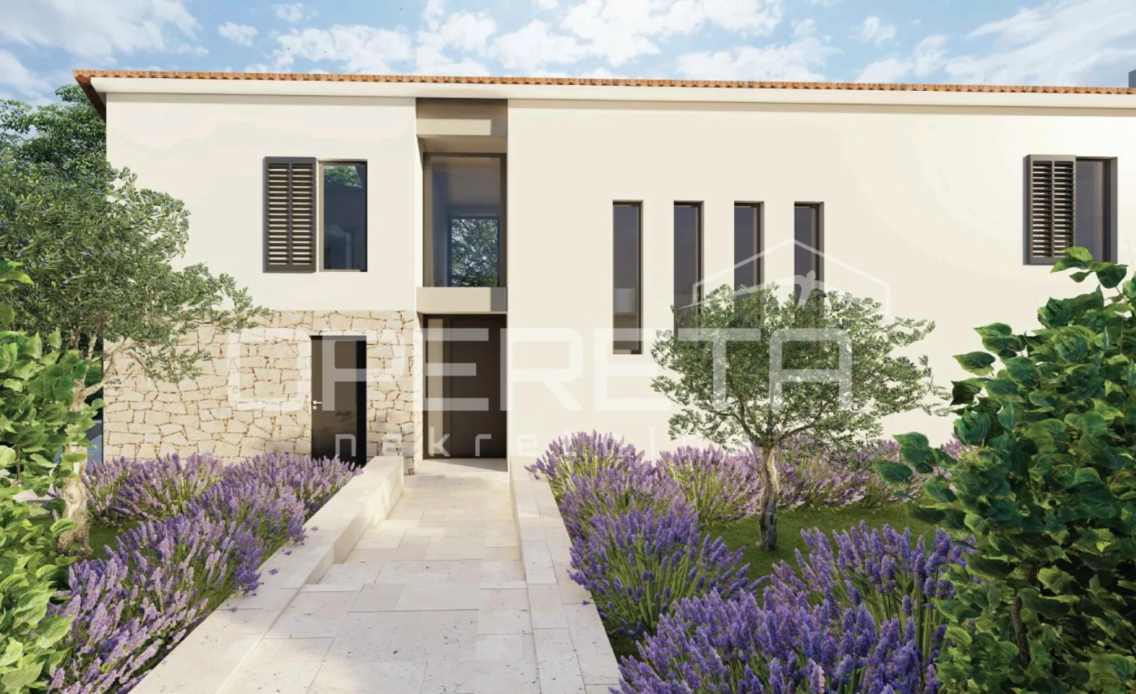 istra, kaštelir – moderna vila s pogledom na more - slika 9