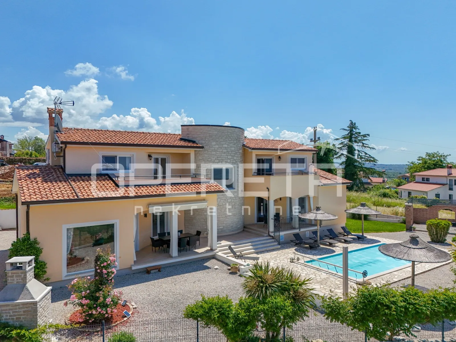 istra, kaštelir-kuća s panoramskim pogledom na more - slika 26