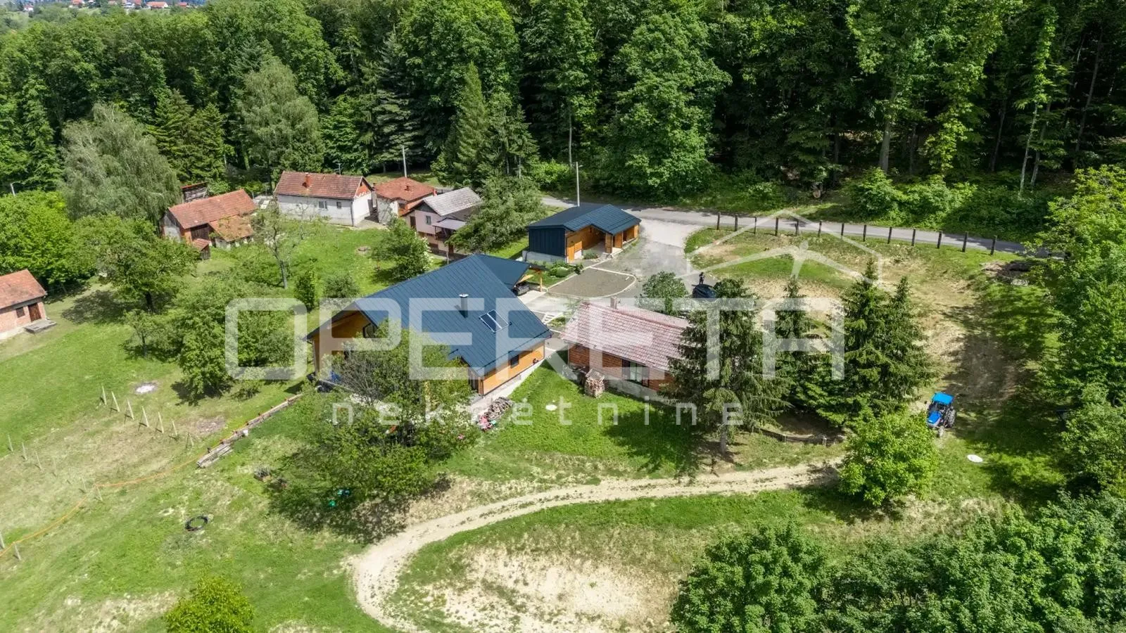 varaždin breg. drvena niskoenergetska kuća od ariša uz šumu. prodaja - slika 2