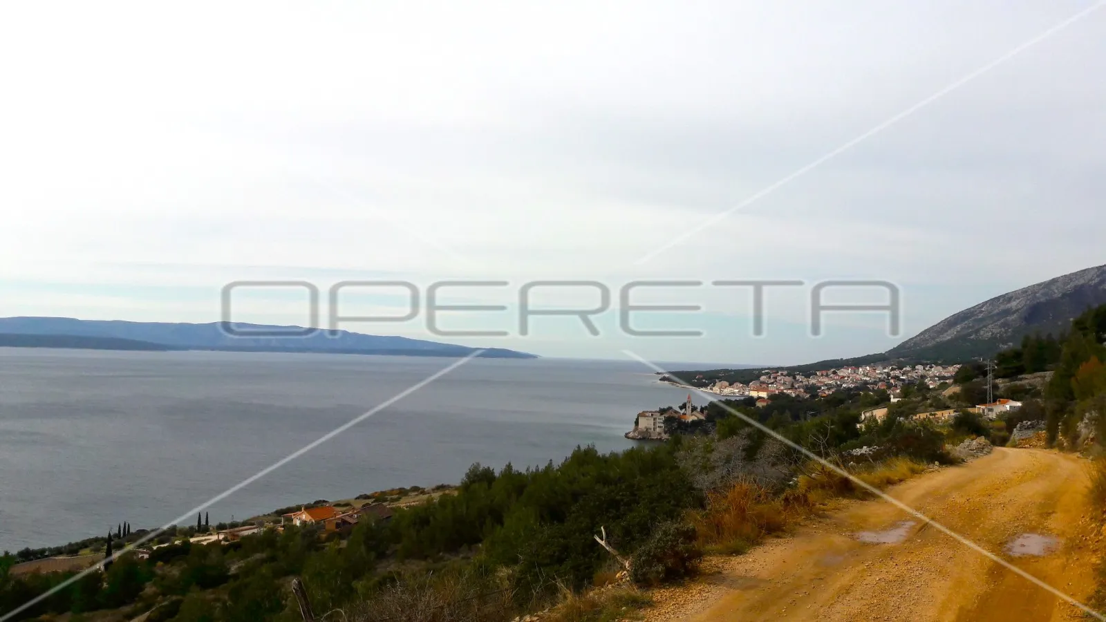 poljoprivredno zemljište s pogledom na more 27980 m2, bol, otok brač - slika 3
