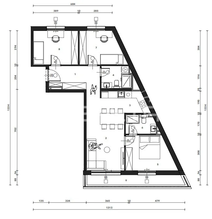 prodaja, stan, črnomerec, kuniščak, 4s, 79m2 - slika 3