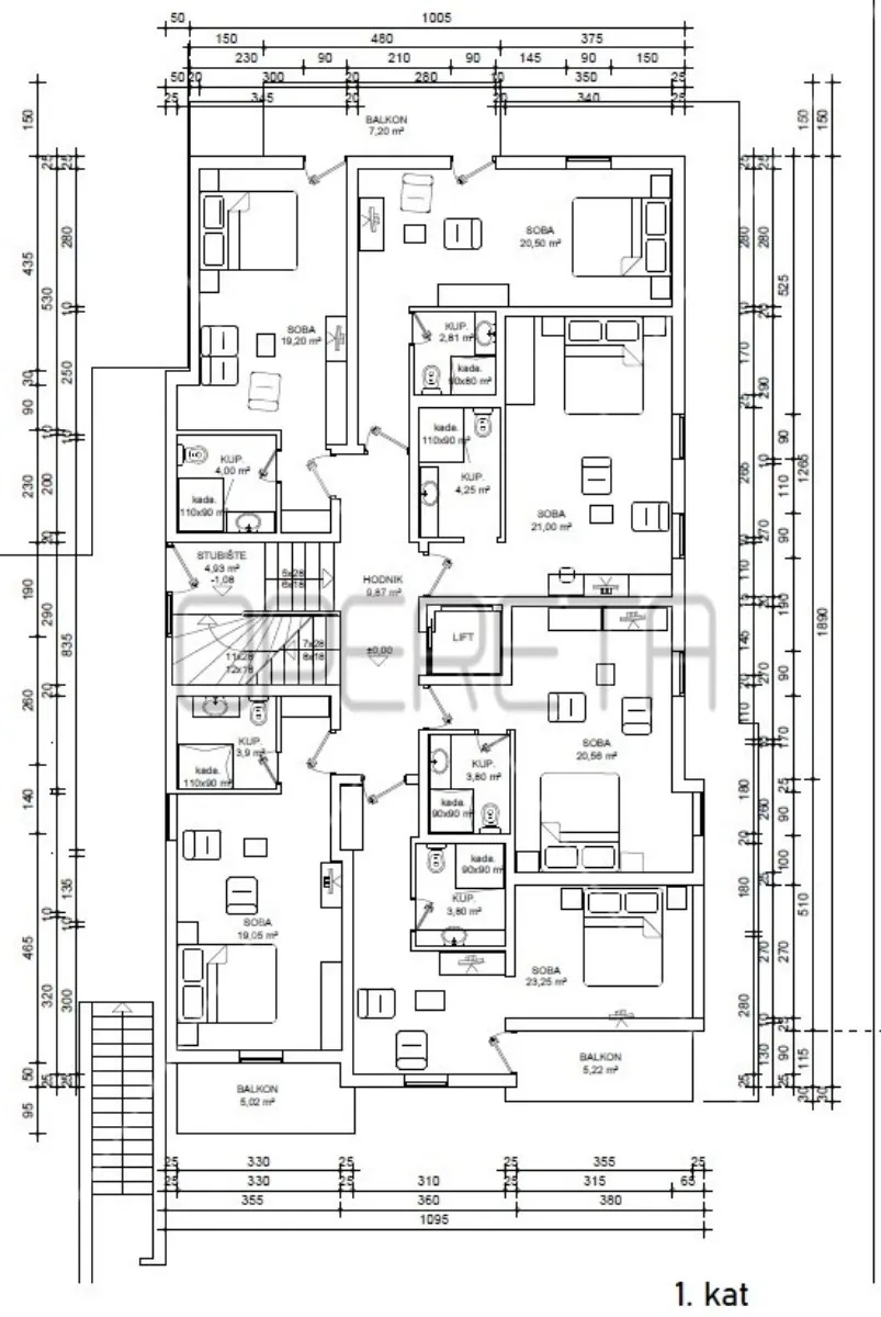 prodaja, hotel, pag, vukovarska, 1200m2 - slika 16