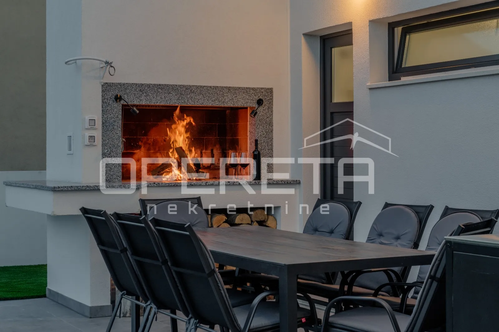 novoizgrađena moderna vila s garažom i bazenom, kaštel novi - slika 20