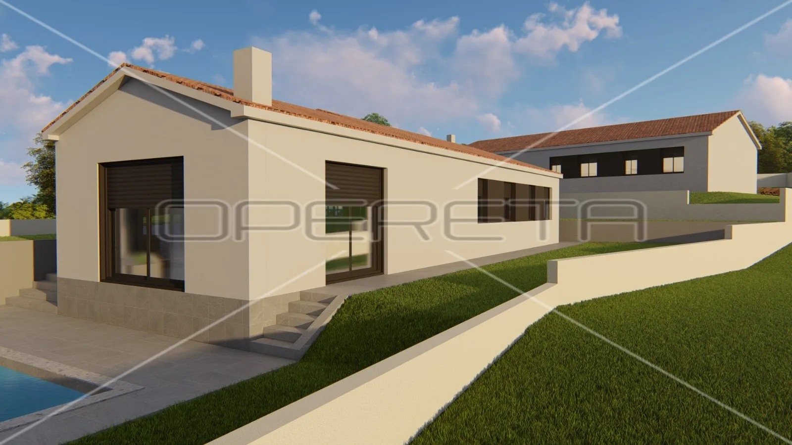 okolica kršana, građevinsko zemljište 891 m2 sa građevinskom dozvolom - slika 11