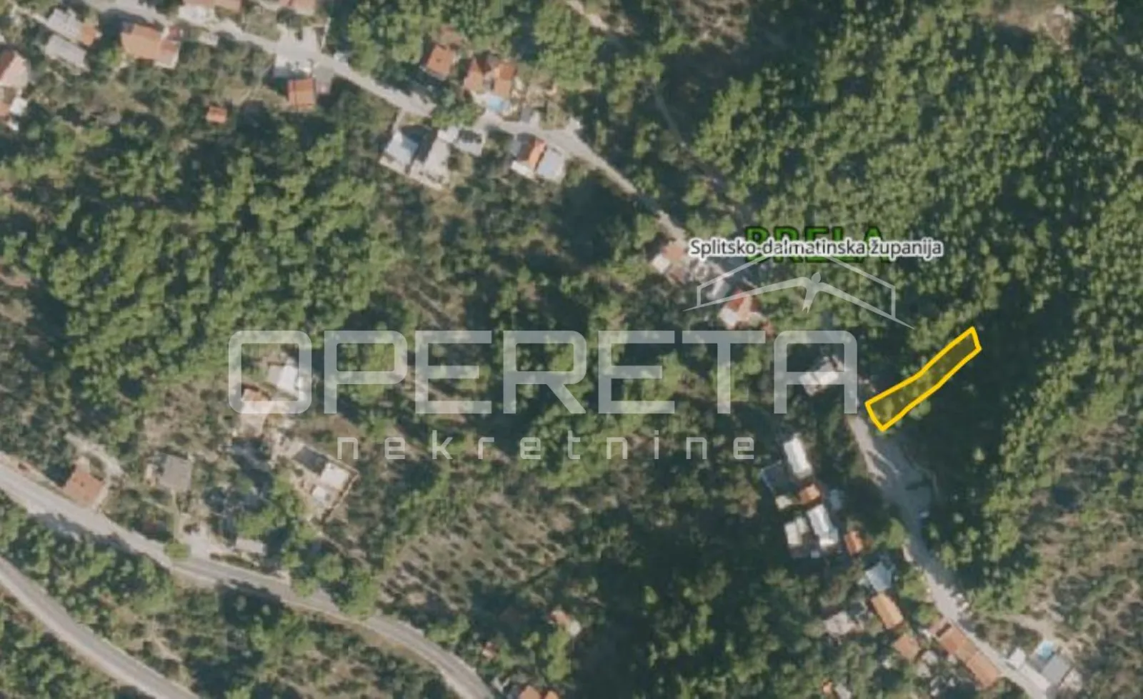 brela – građevinsko zemljište 451 m² s panoramskim pogledom - slika 6