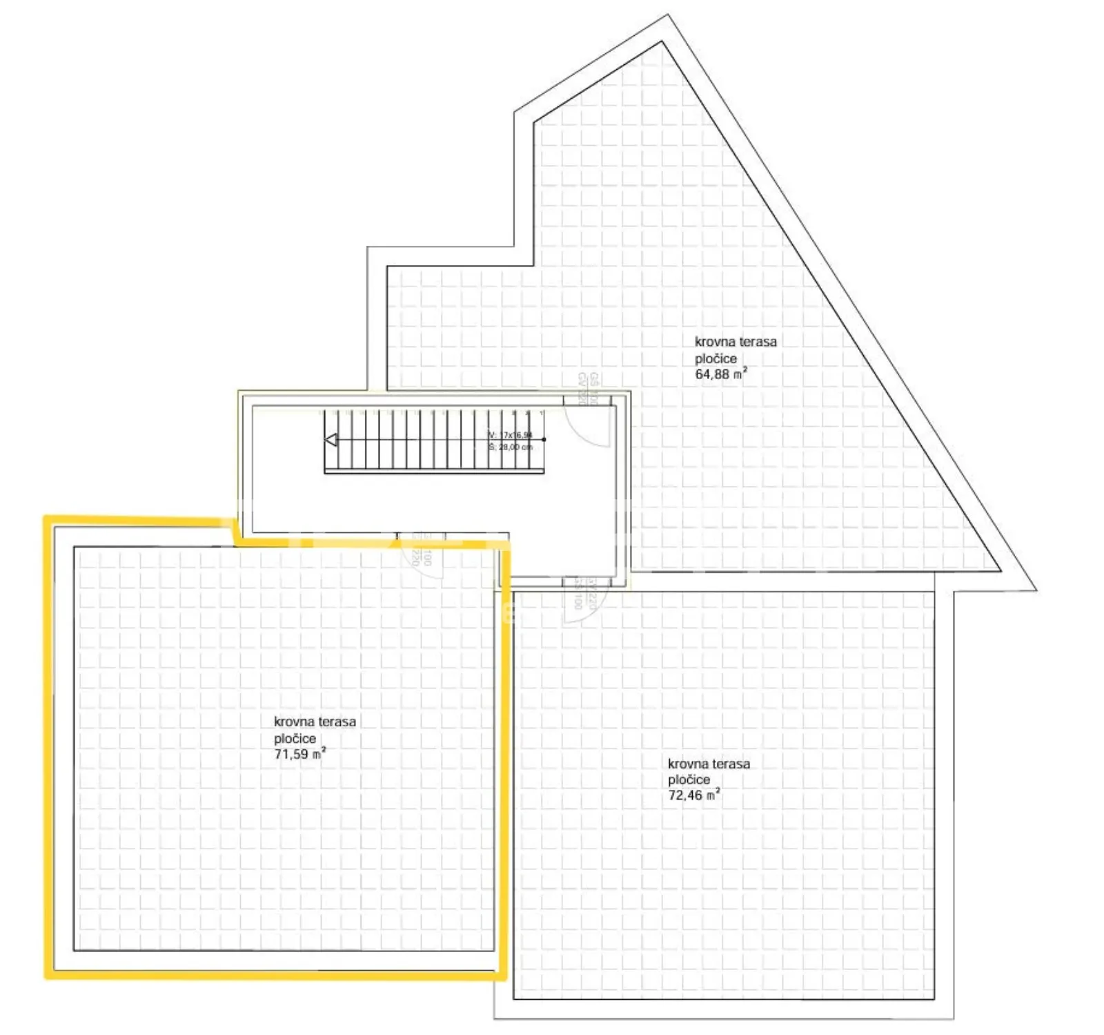 okrug gornji / otok čiovo – s10 penthouse novogradnja s bazenom - slika 14