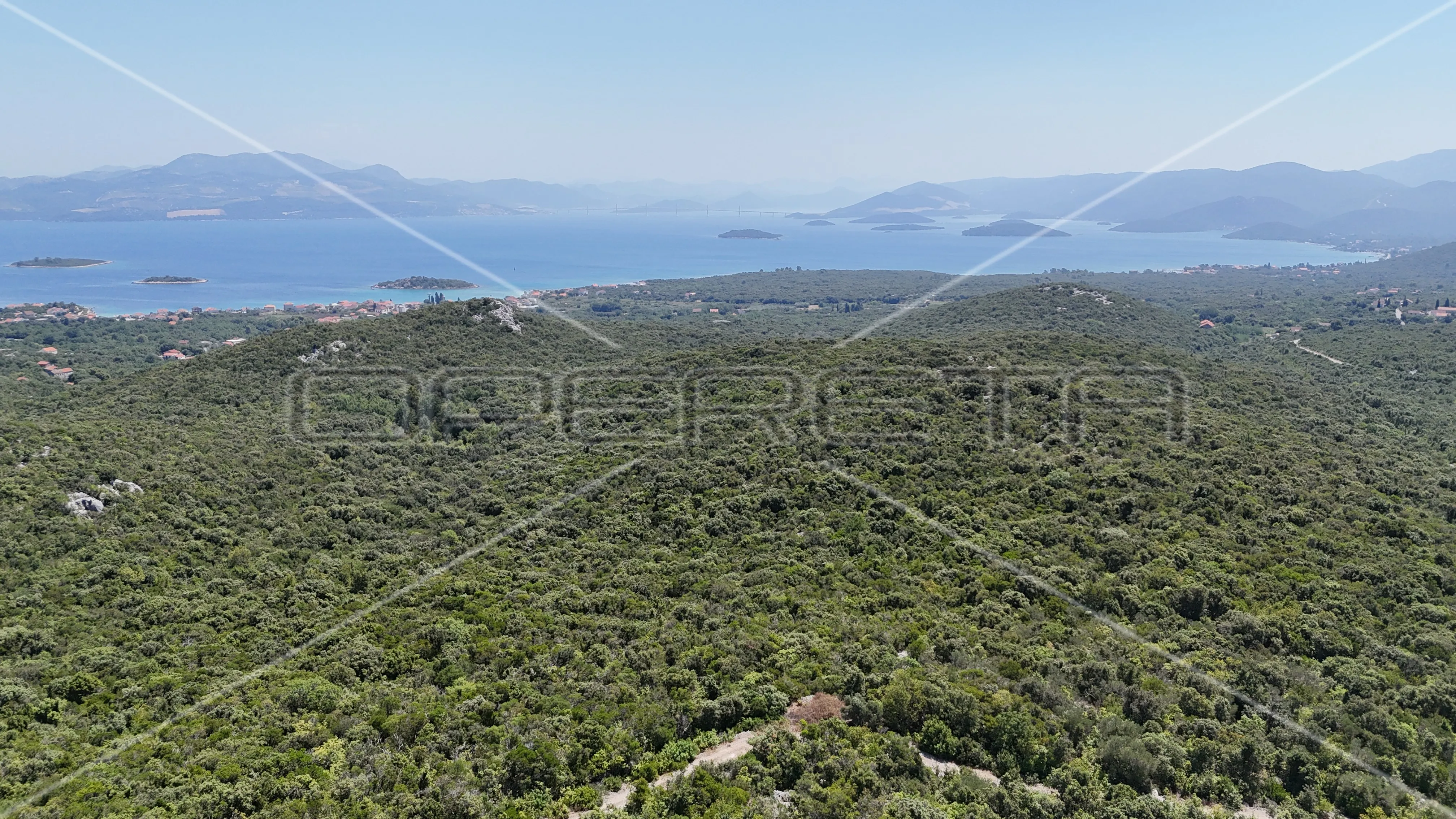 impresivno zemljište, 46.244m2, pogledom na more,sreser - slika 10