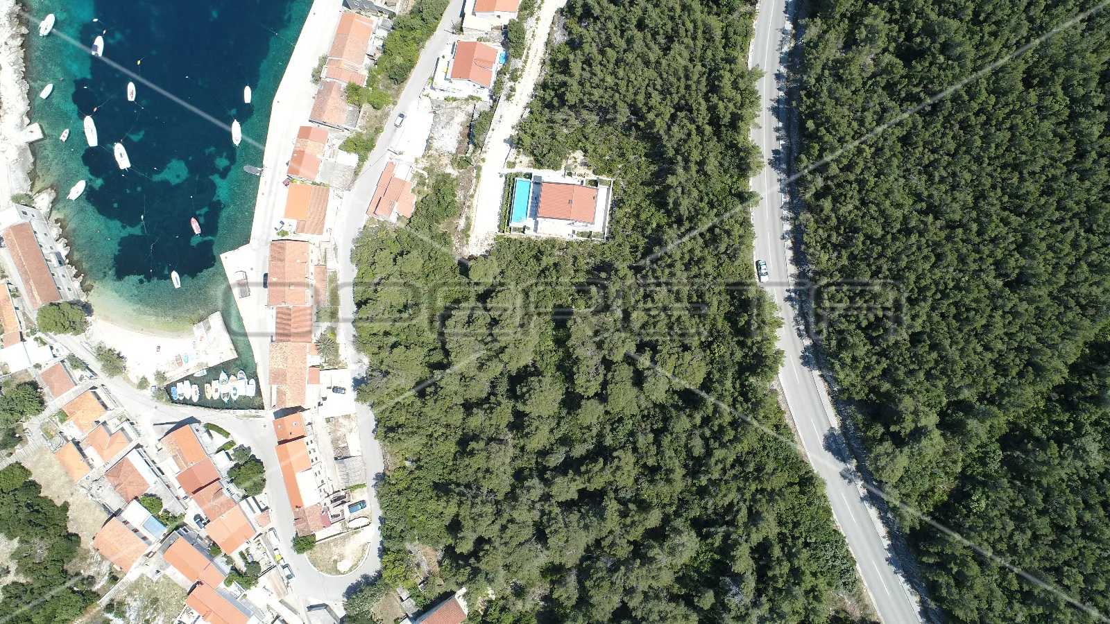 građevinsko zemljište s pogledom na more, 420 m2, prigradica - slika 11