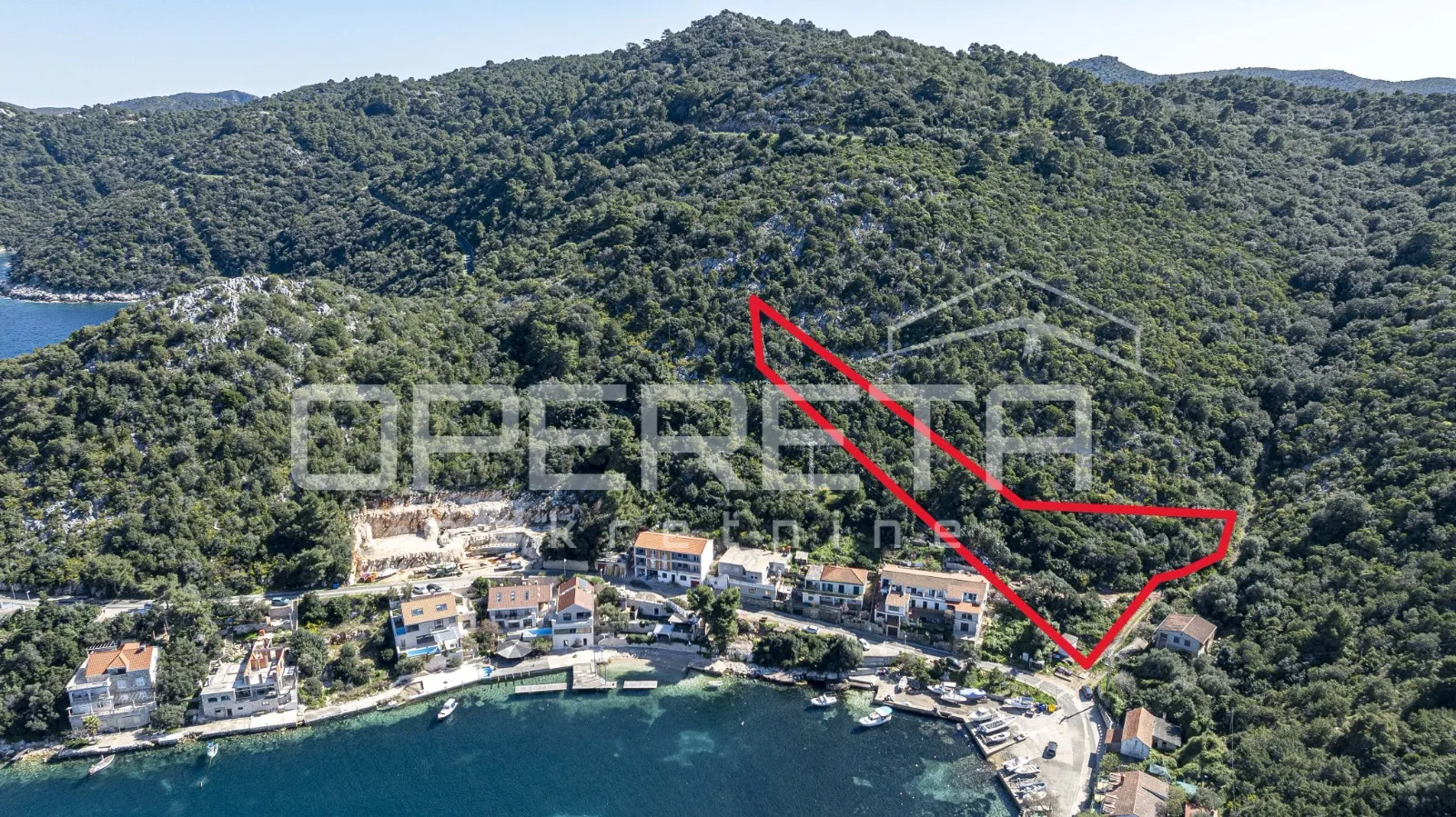 investicijska prilika na lastovu: zemljište uz more, 5107 m2 - slika 10