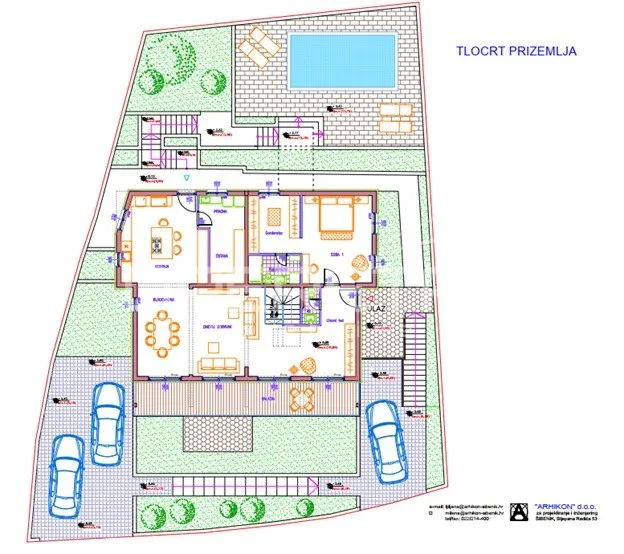 ražanj – vila prvi red do mora u izgradnji s panoramskim pogledom - slika 16