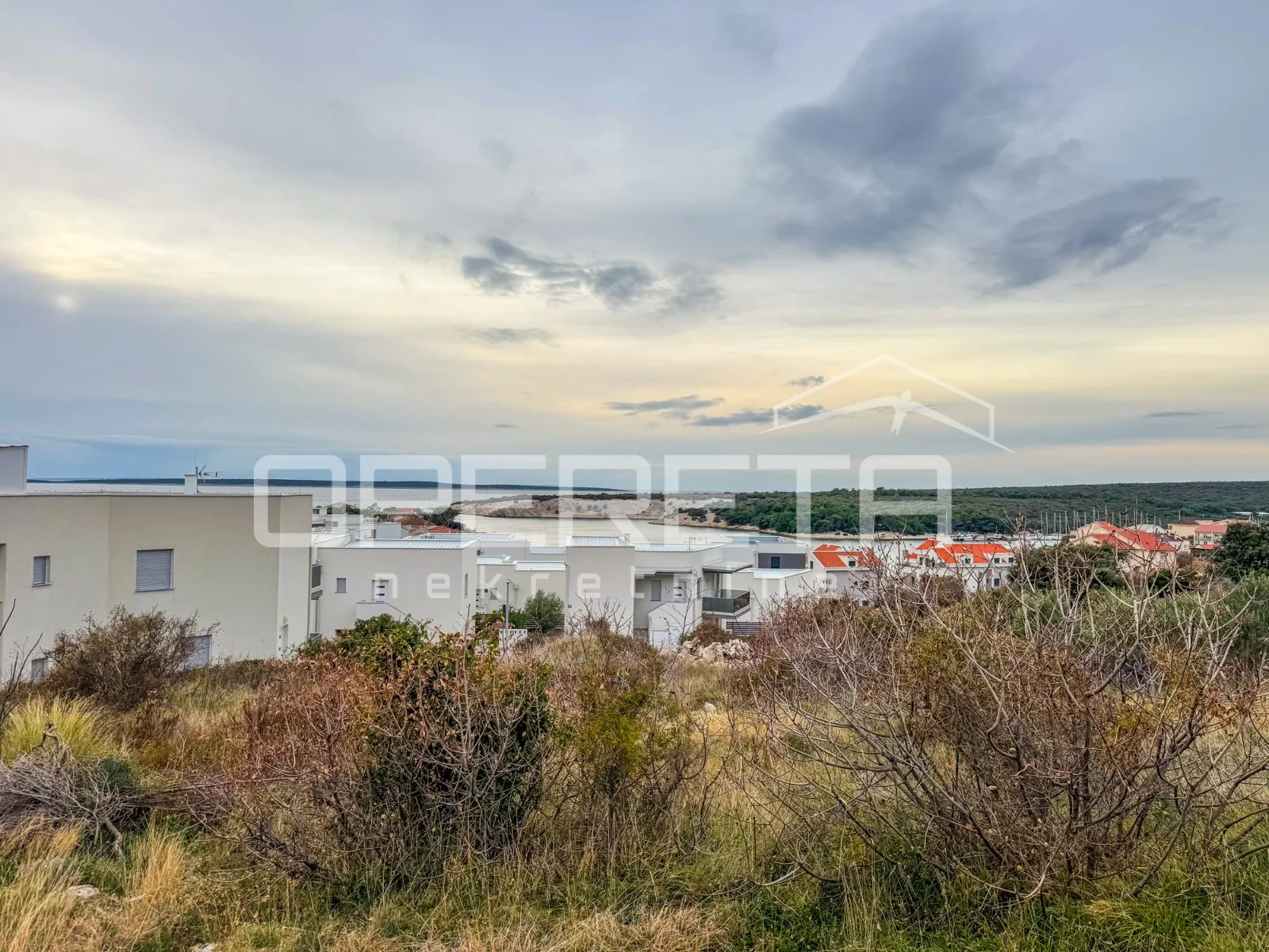 zemljište na par minuta od plaže i otvorenim pogledom,šimuni, 1.546 m2 - slika 4