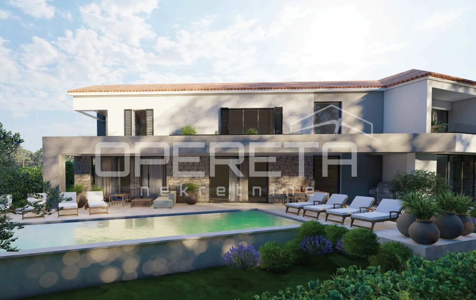 istra, kaštelir – moderna vila s pogledom na more - slika 2