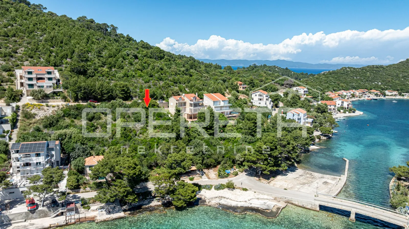 građevinsko zemljište 430 m2 s pogledom na more, lastovo - slika 3