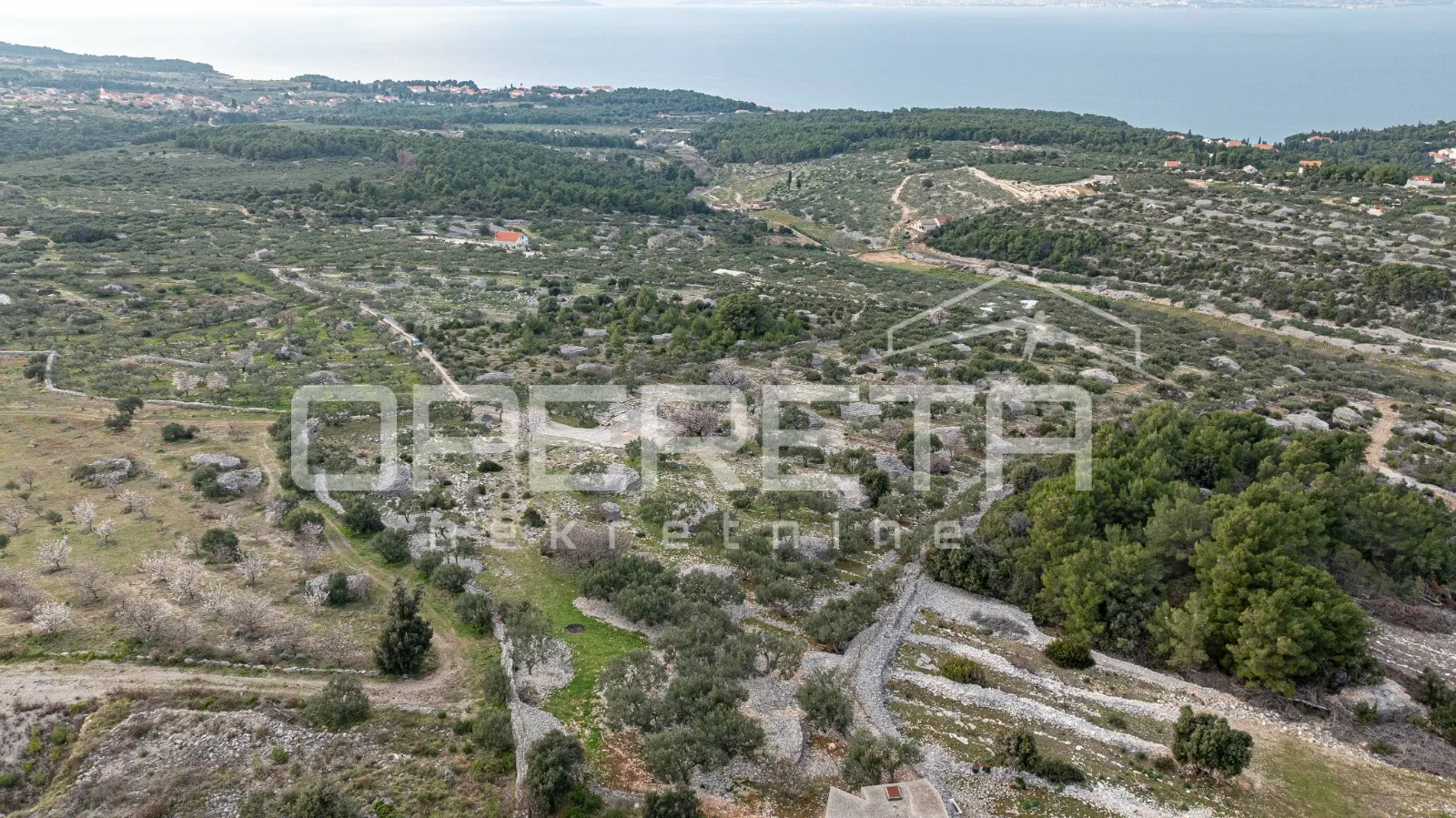 poljoprivredno zemljište 14.049 m2 na braču – rijetka mogućnost razvoja - slika 3