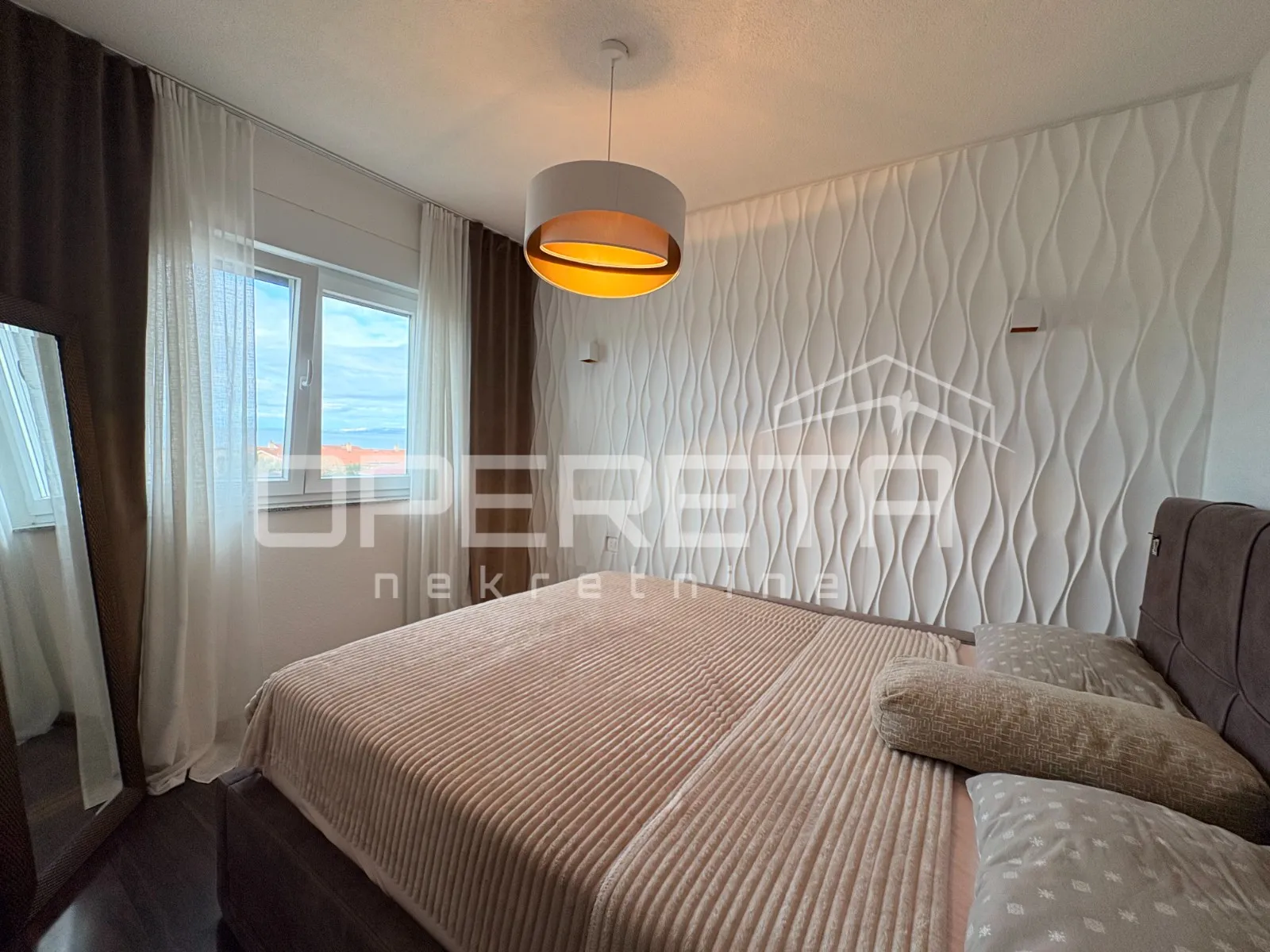 novogradnja - trosoban stan 54 m2, namješten, vir – bobovik, zadar - slika 9