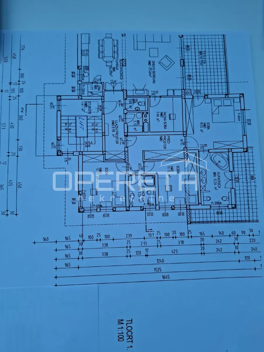 najam, stan, medveščak, kameniti stol , 4s, 190m2 - slika 15