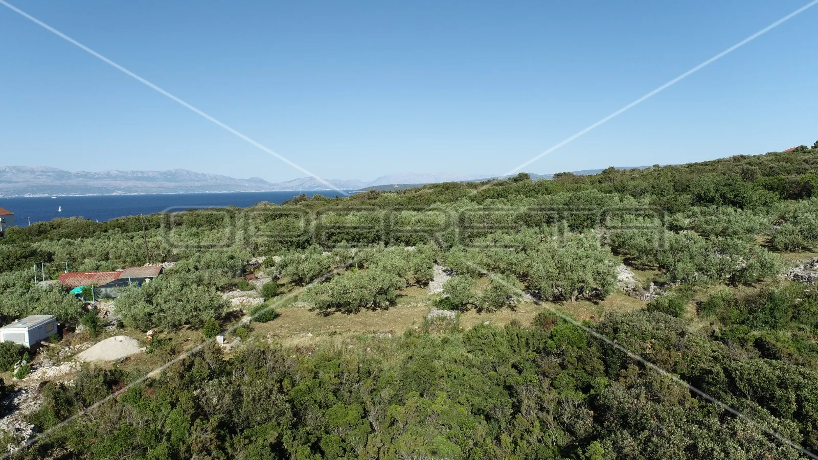 građevinsko zemljište, 2.709 m2, m1 namjena, pogled na more, nečujam, otok šolta - slika 6