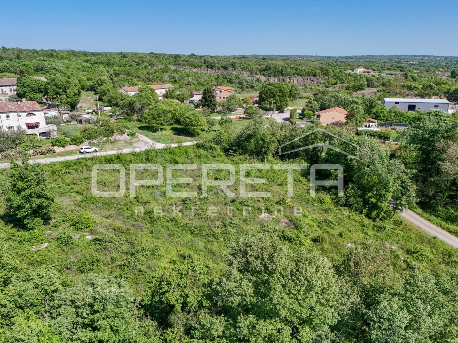 istra, – građevinsko zemljište lovreč te 832 m² s pogledom na more - slika 6