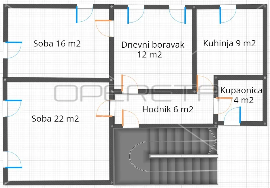 dvosoban stan od 69 m2 u samom centru pule - slika 10