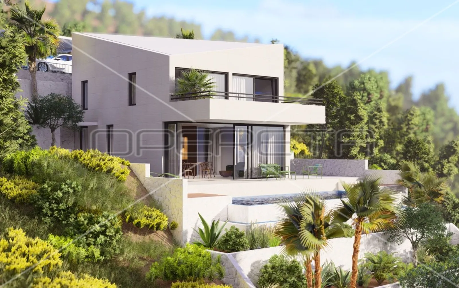 građevinsko zemljište s pogledom na more, 420 m2, prigradica - slika 3