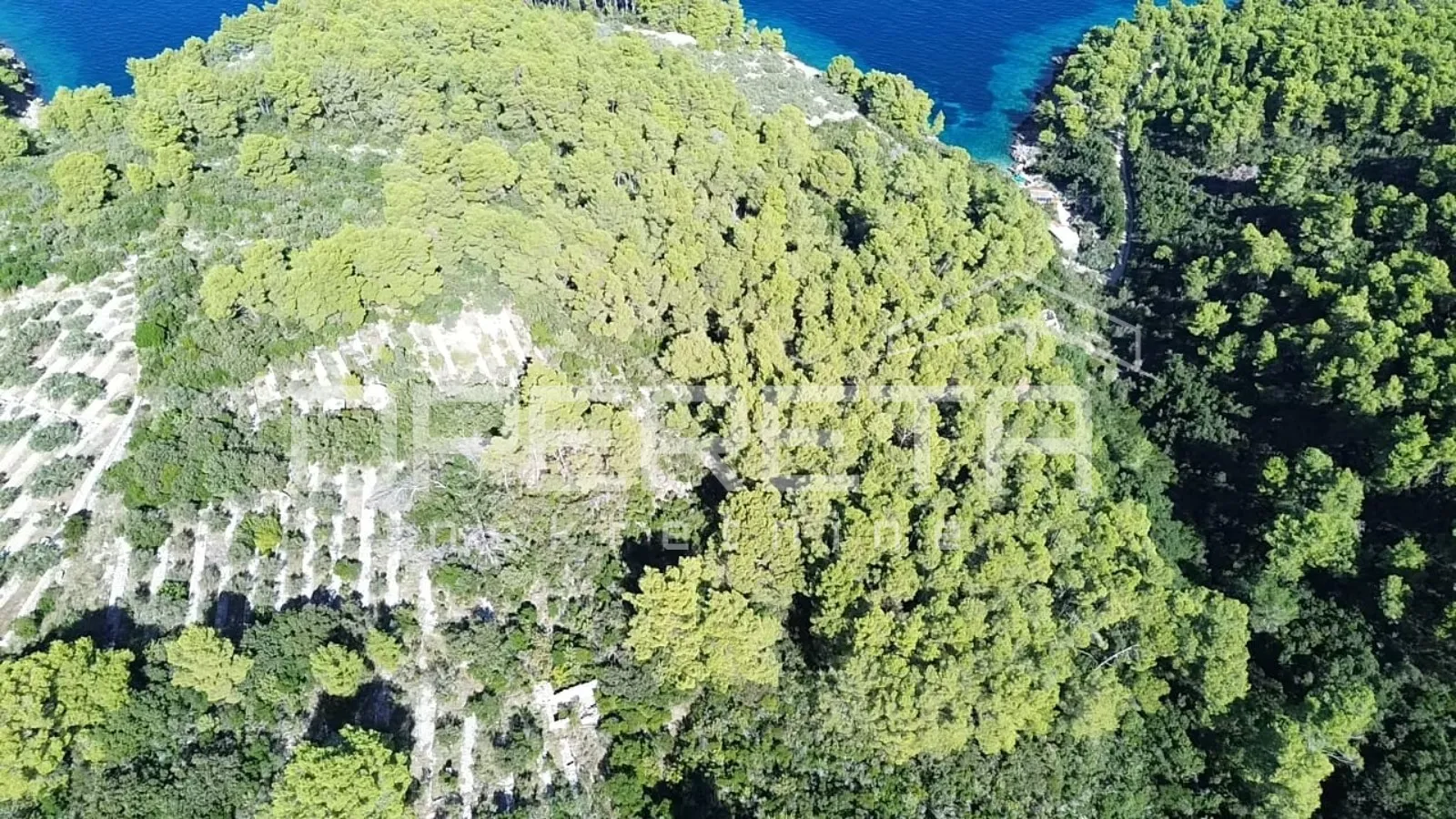 poljoprivredno zemljiste s kućicom, nedaleko od mora, vela luka - slika 8