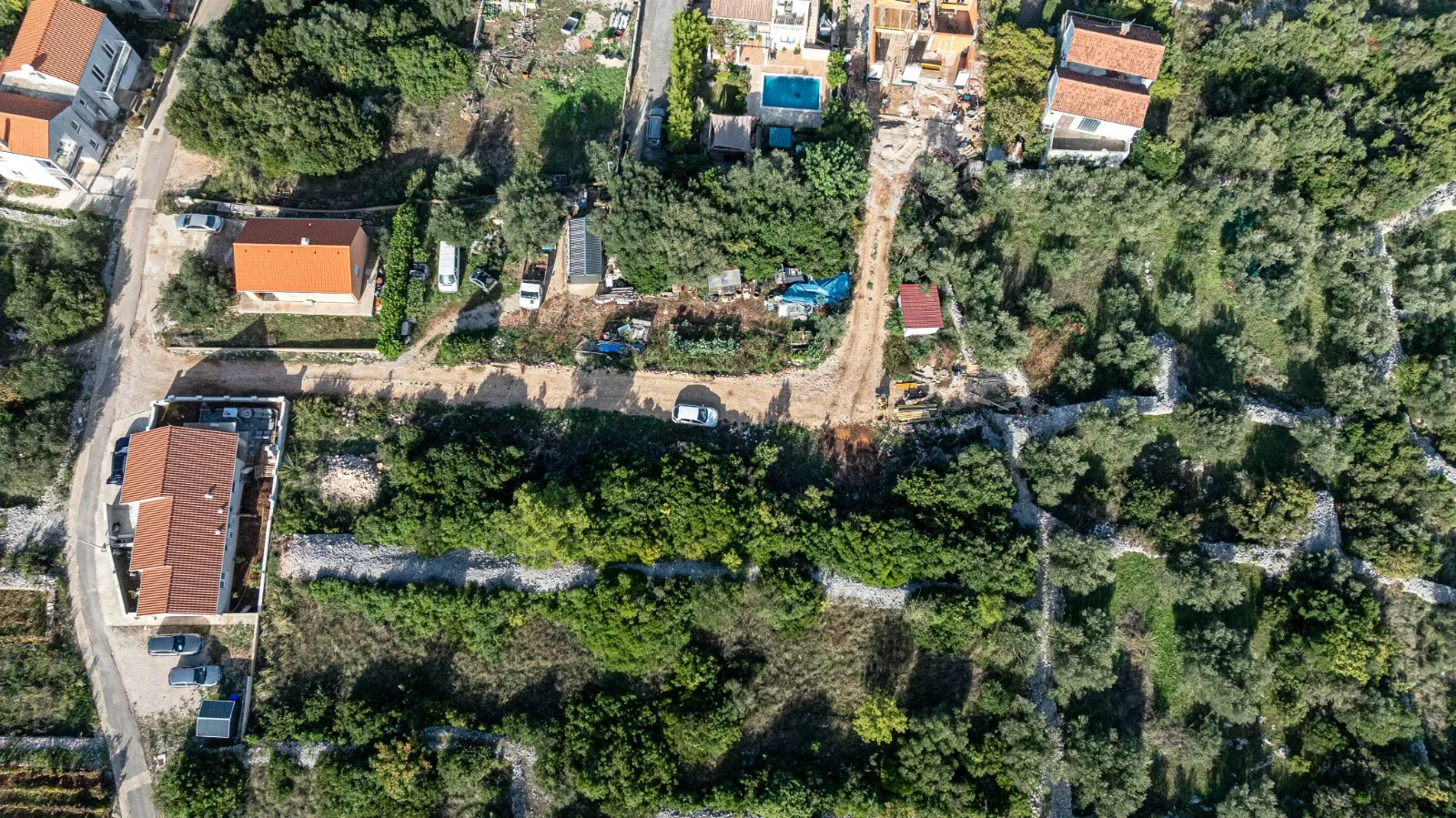 Idealno zemljište, 501m2, u mirnom djelu Korčule - Korčula