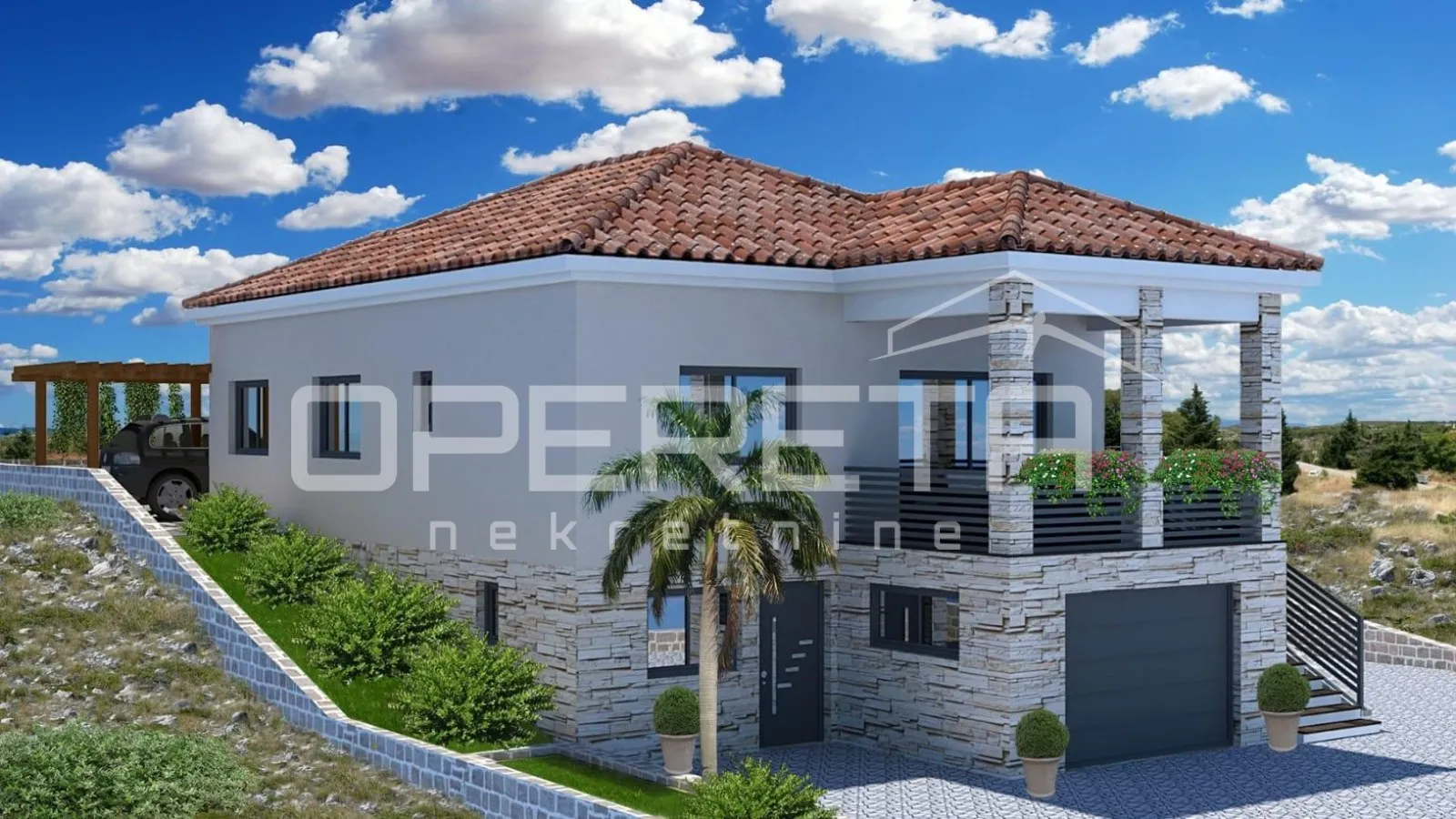 građevinsko zemljište s projektom, 1573m2- bilice - slika 8