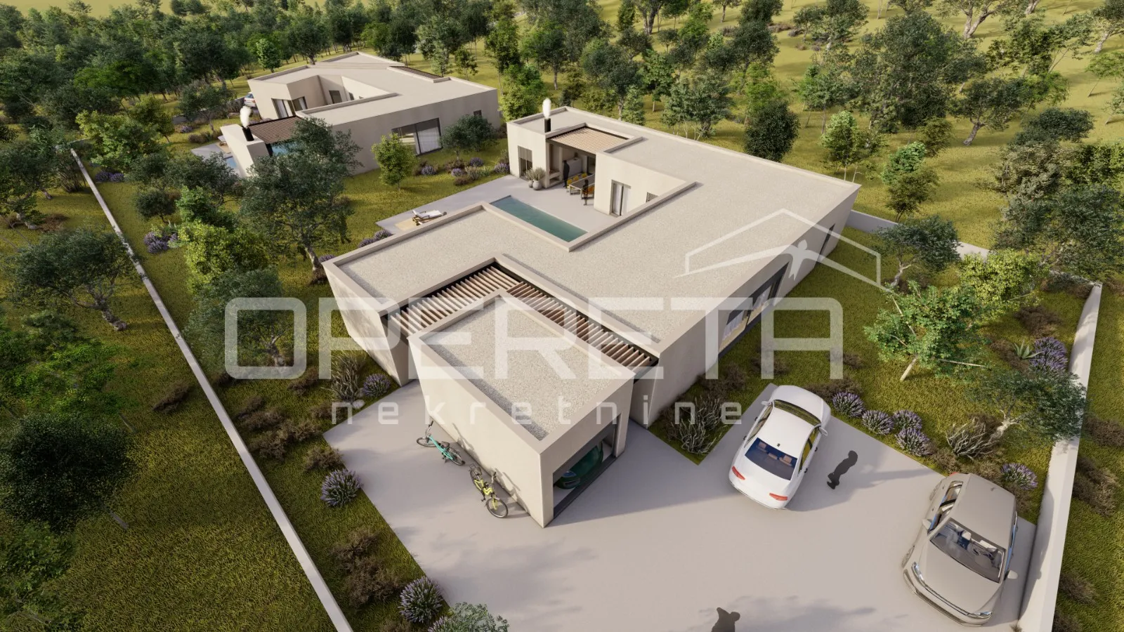zemljište s dozvolom i projektom za 2 vile – područje šibenika - slika 6