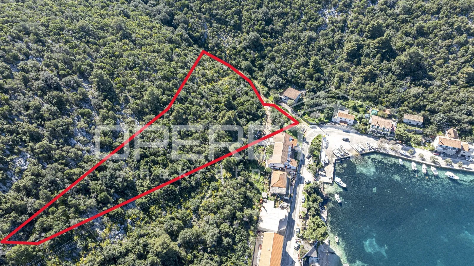investicijska prilika na lastovu: zemljište uz more, 5107 m2 - slika 2