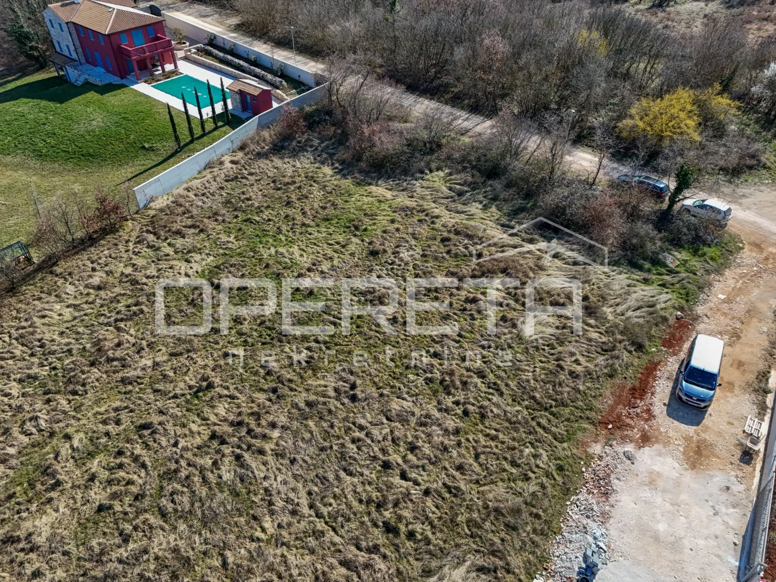 istra, kanfanar (mrgani) - građevinsko zemljište s parvomočnom garđevinskom dozv - slika 7