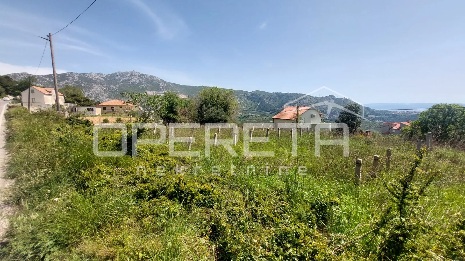 klis - građevinska parcela s pogledom na more! - slika 4