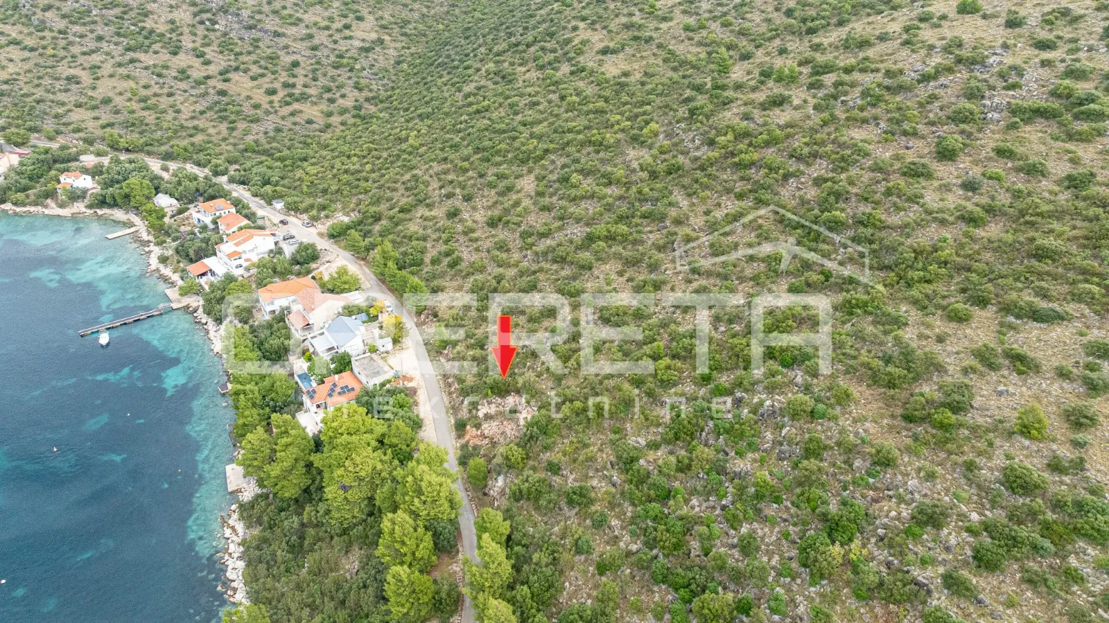 ekskluzivno zemljište 507 m2 u drugom redu od mora – lastovo - slika 7