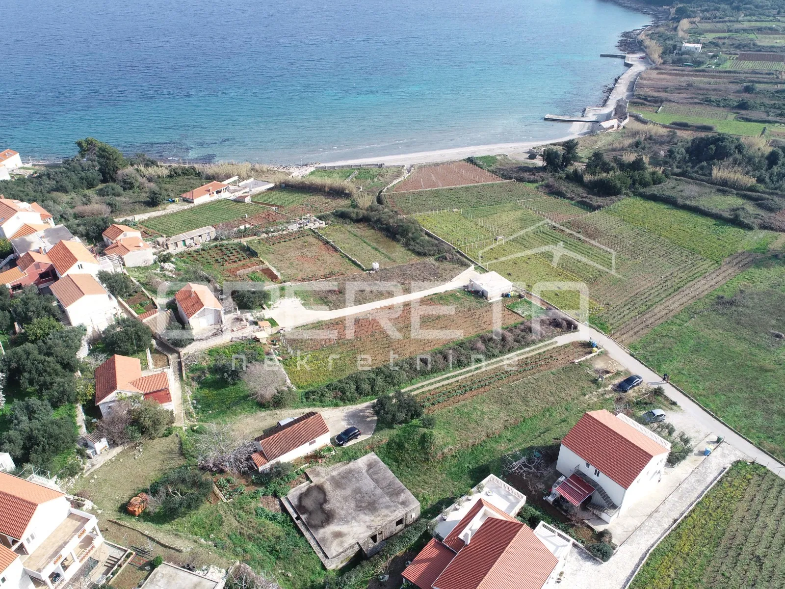građevinsko zemljište,1171m2, lumbarda, blizu plaže bilin žal - slika 8