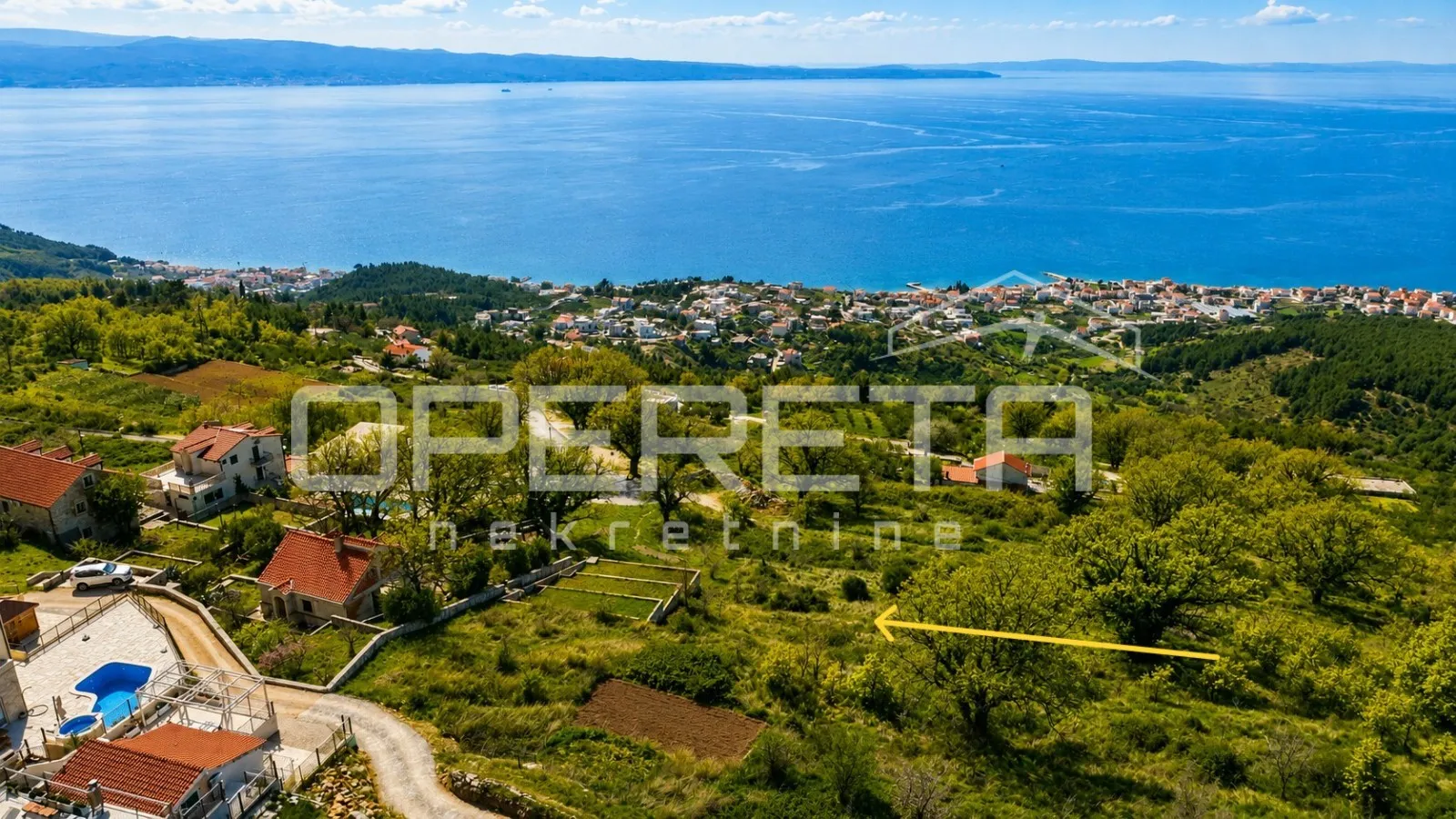 ekskluzivno zemljište 3.330 m² s legalnim objektom, panoramskim pogledom, dozvol - slika 9
