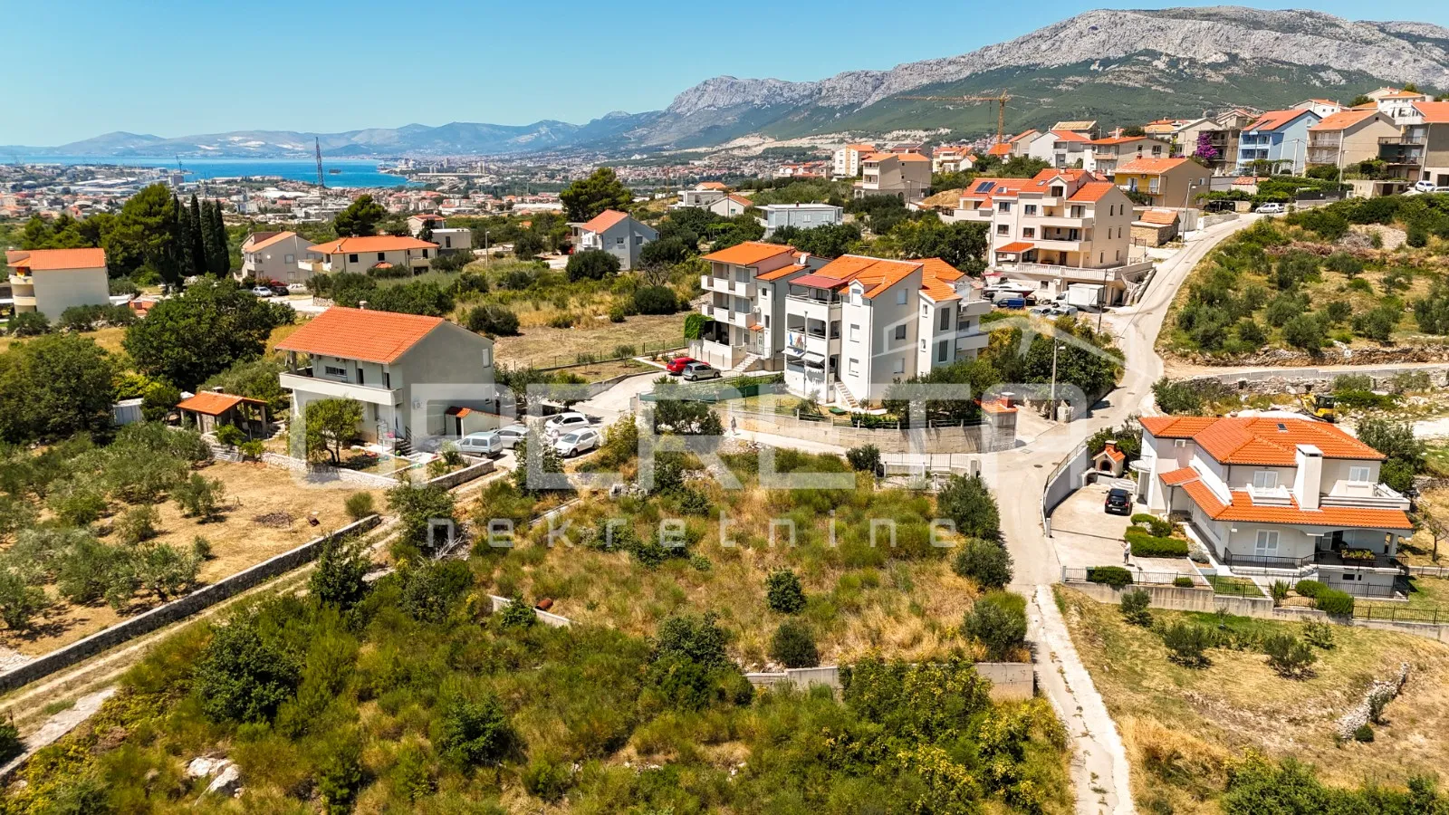 građevinsko zemljište s pogledom na more, mravince, solin kod splita - slika 14