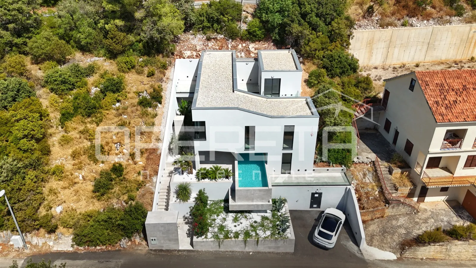 novoizgrađena dizajnerska vila s bazenom, brna, otok korčula - slika 4