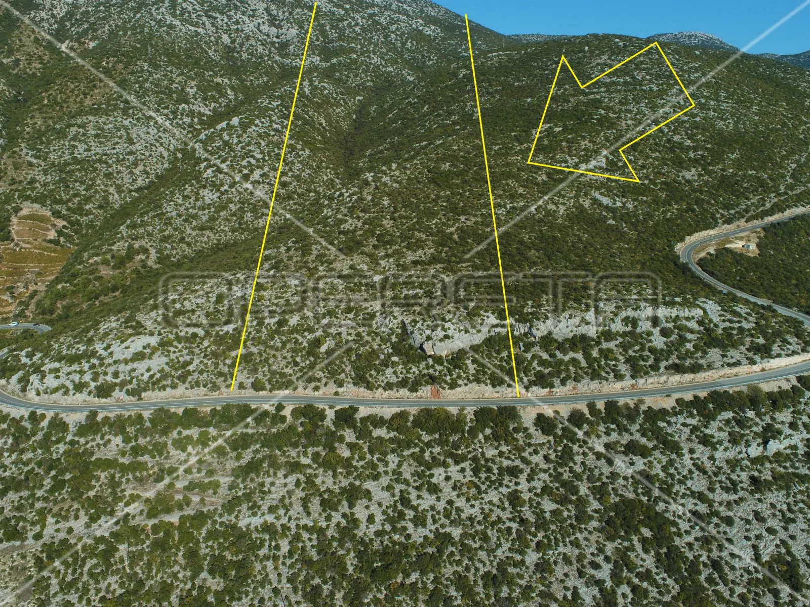 poljoprivredno zemljište sa pogledom na more, 15 ha, orebić, pelješac - slika 5