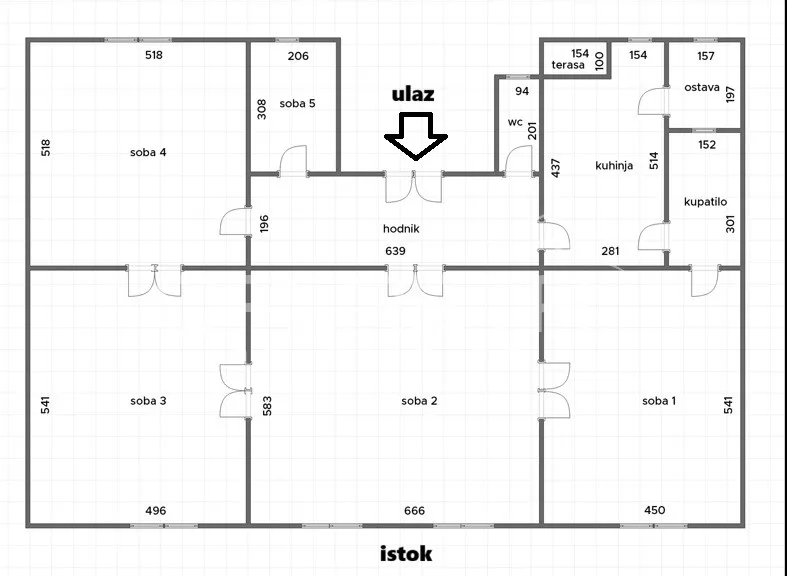 stan prodaja, centar, gajeva, stan 161m2+parking+2 spremišta - slika 13
