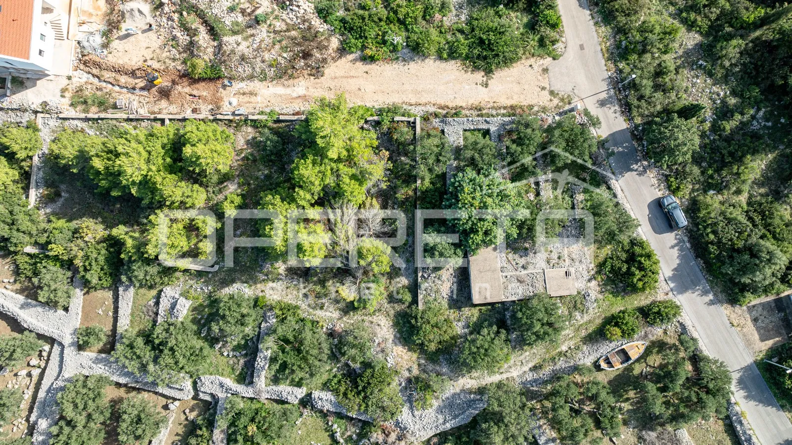 idealno zemljište za gradnju na korčuli – 1.446 m2 u lumbardi - slika 3