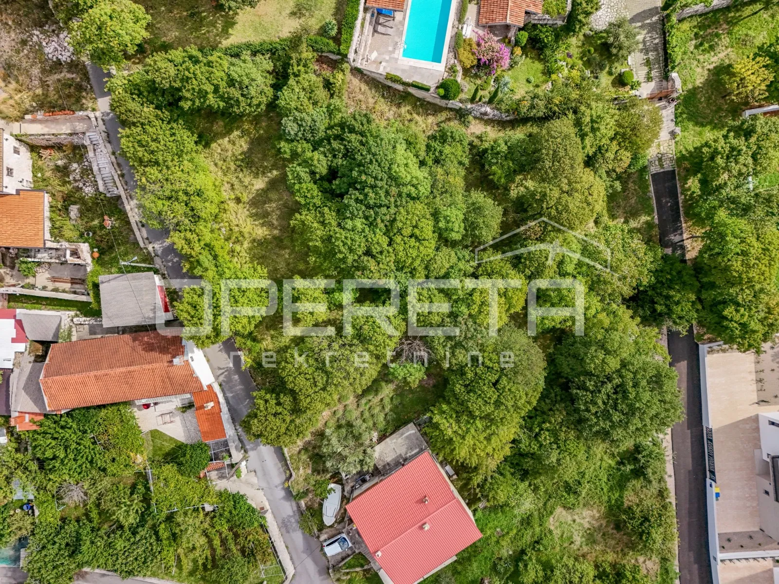 prodaja, građ.zemljište, novi vinodolski, centar bribira, 2014m2, pogled na more - slika 4
