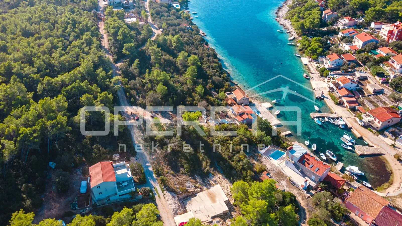 građevinsko zemljište 340 m2 sa pogledom na more, tri porte, korčula - slika 7