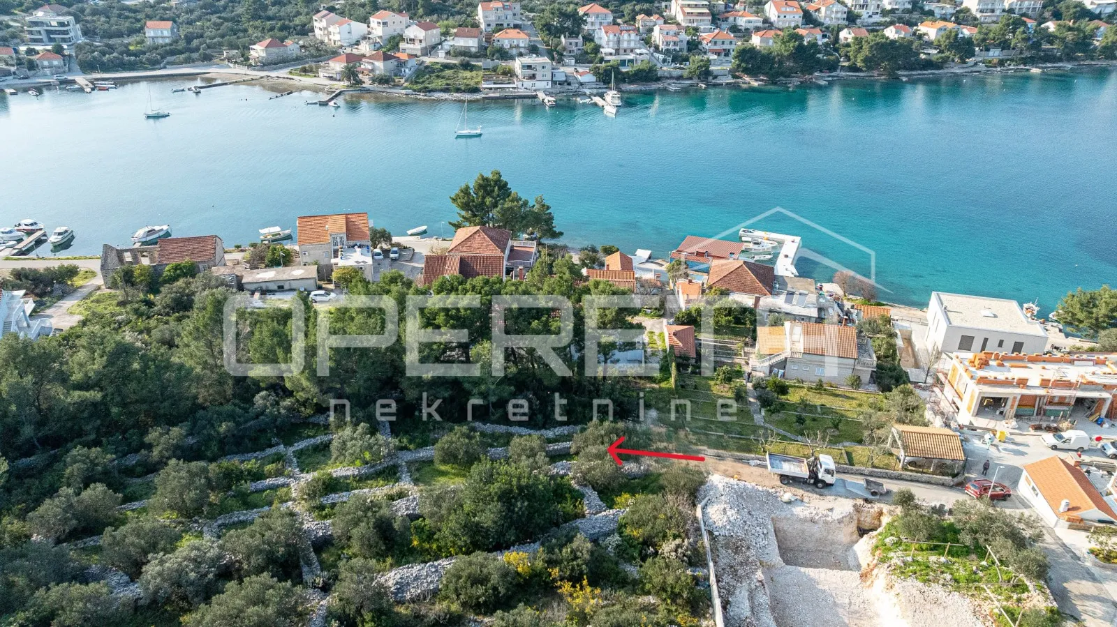 atraktivno zemljište 507 m2, pogledom na more, lumbarda - slika 8