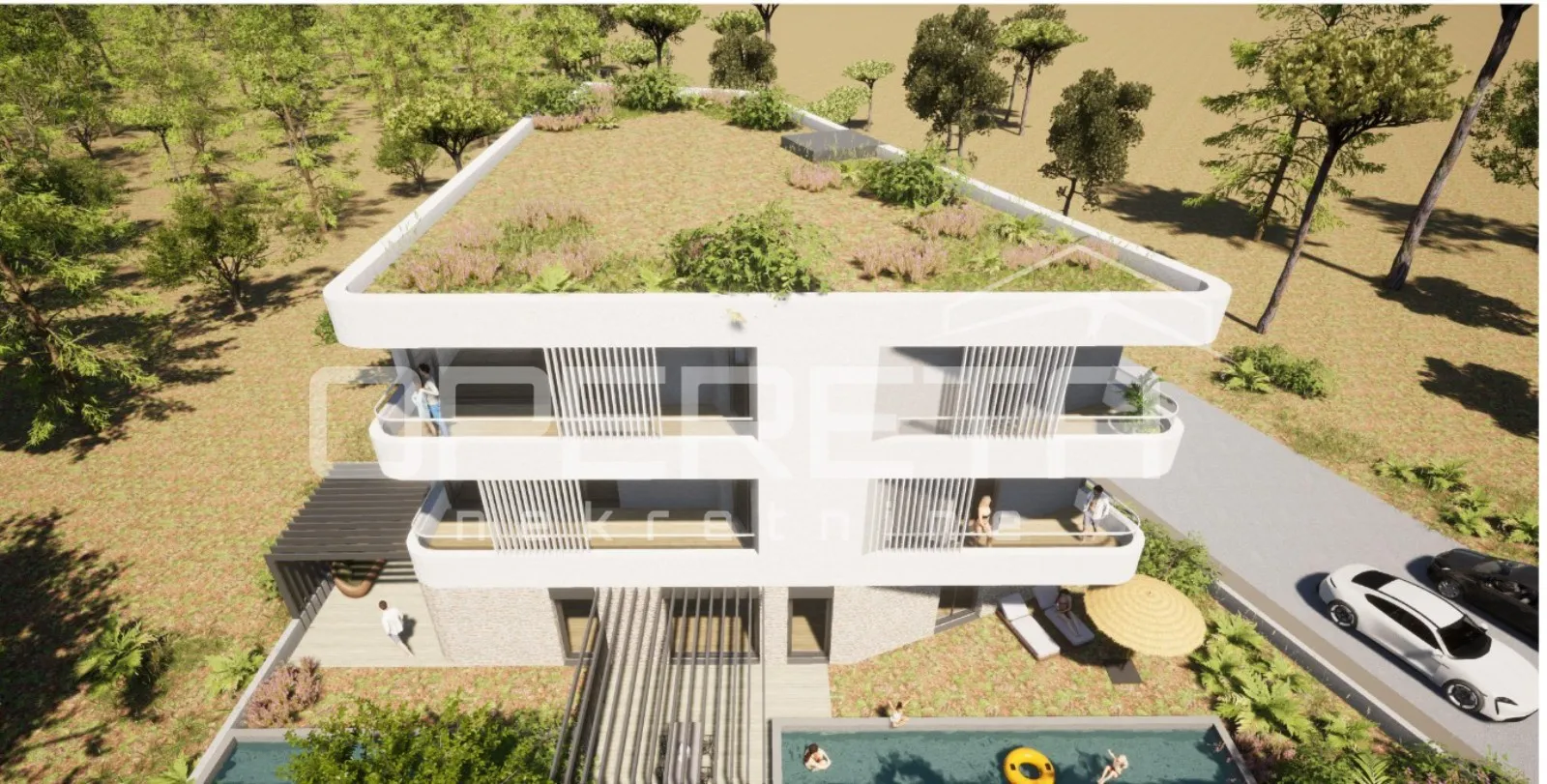 istra, umag – stan s pogledom na more, 2 spavaće, 2. kat, smart home - slika 4