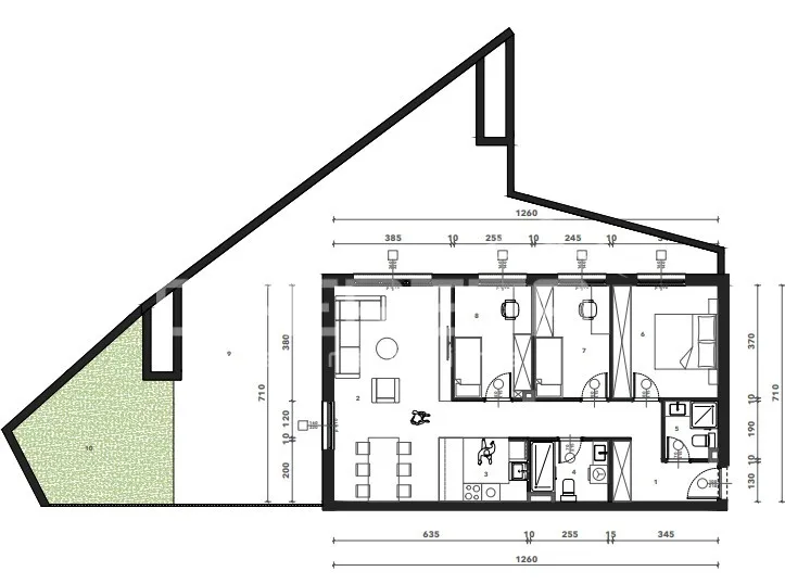 prodaja, stan, črnomerec, kuniščak, 4s, 107m2 - slika 2