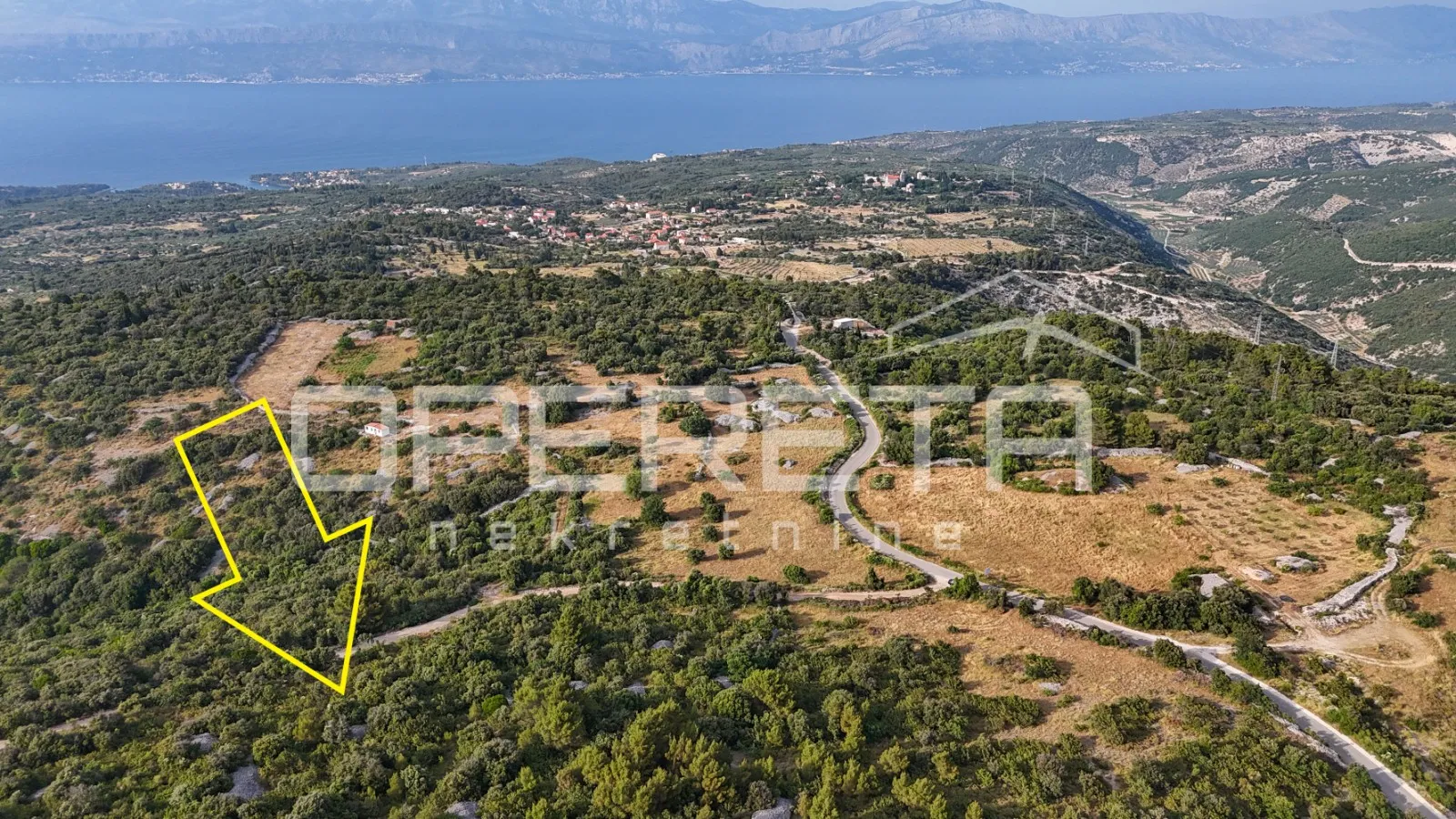 prostrano poljoprivredno zemljište, 14.027 m2 s pogledom i uz pristupni put, škr - slika 3