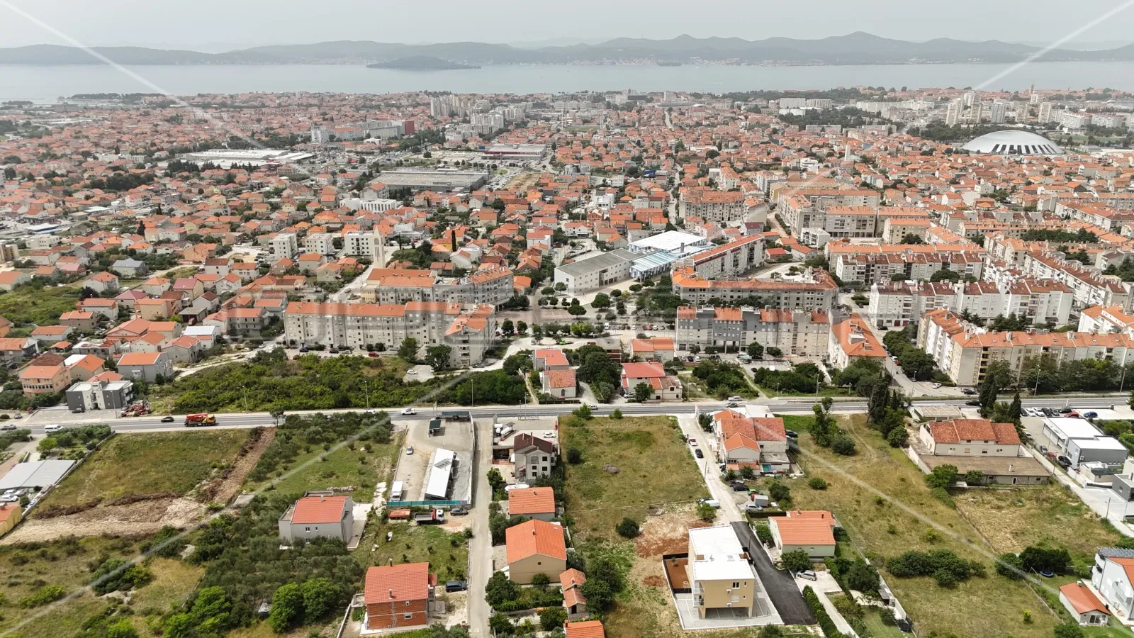 građevinsko zemljište sa pogledom na more i grad, 3.556 m2, zadar - slika 3