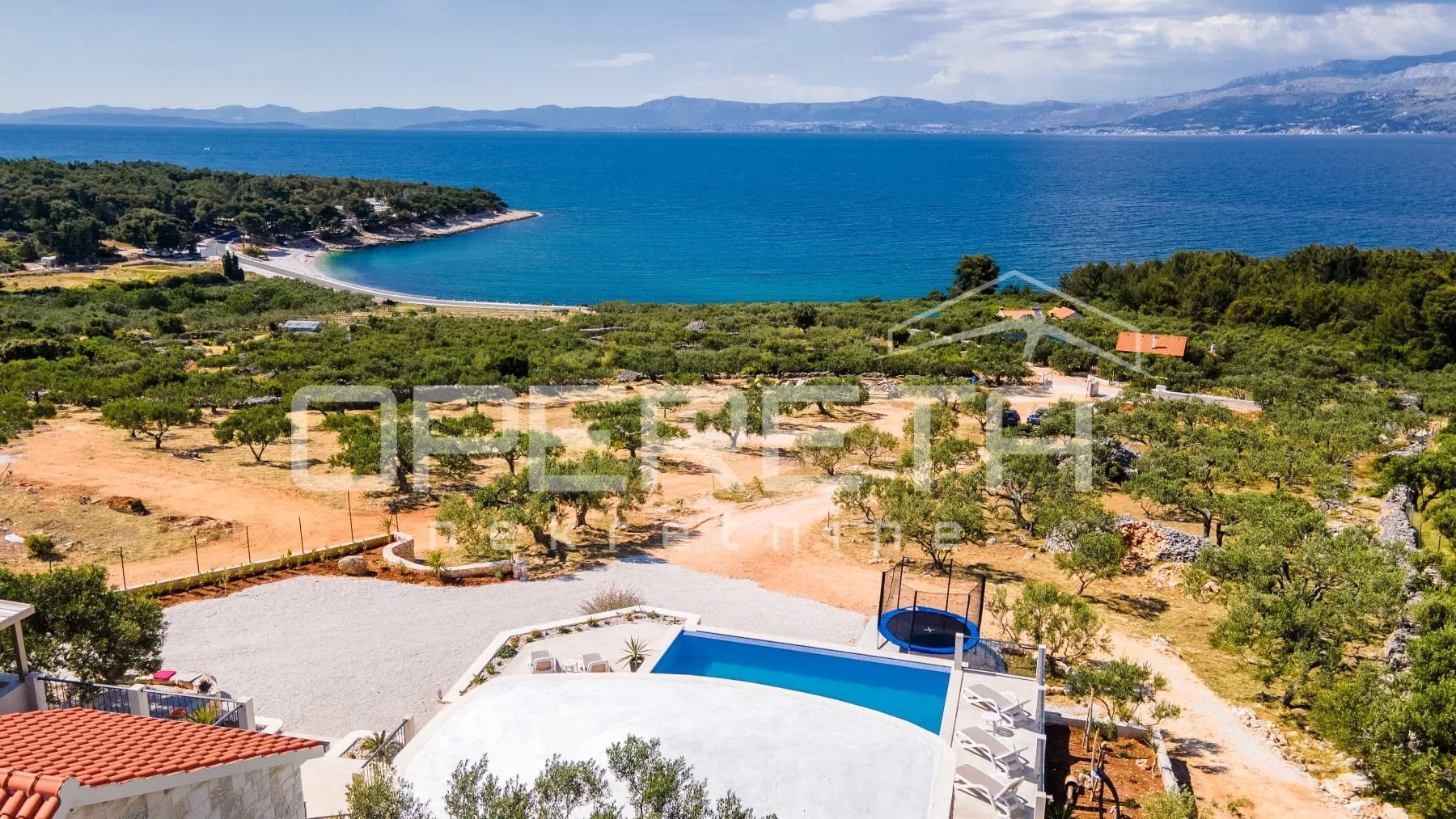 brač ekskluzivno imanje s vilom, panoramskim pogledom i 8000 m² zemljišta, blizi - slika 4