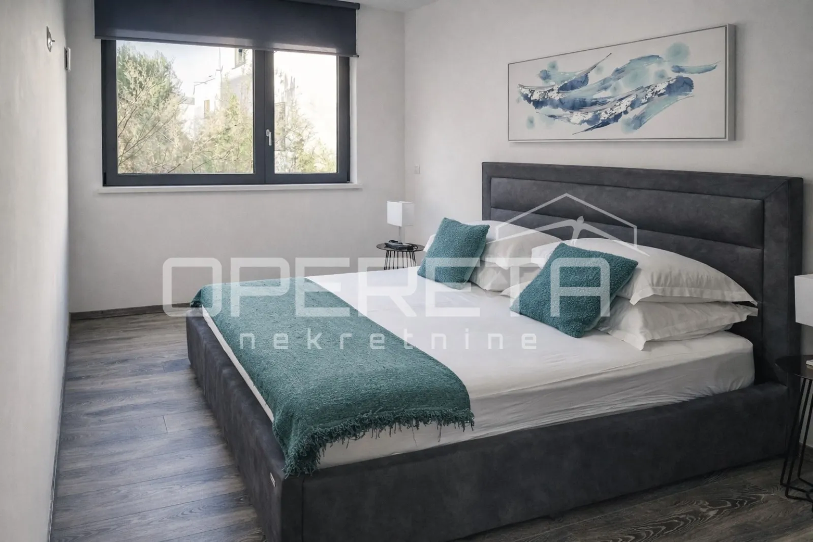 žrnovska banja, korčula, stan 125 m2, pogled na more, garaža - slika 18